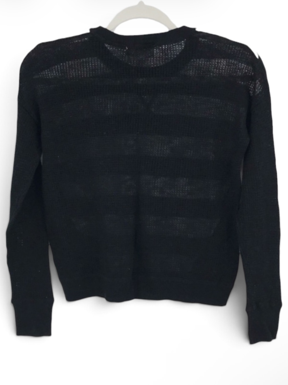 SO Striped Waffle Knit Sweater Top - Picture 2 of 7